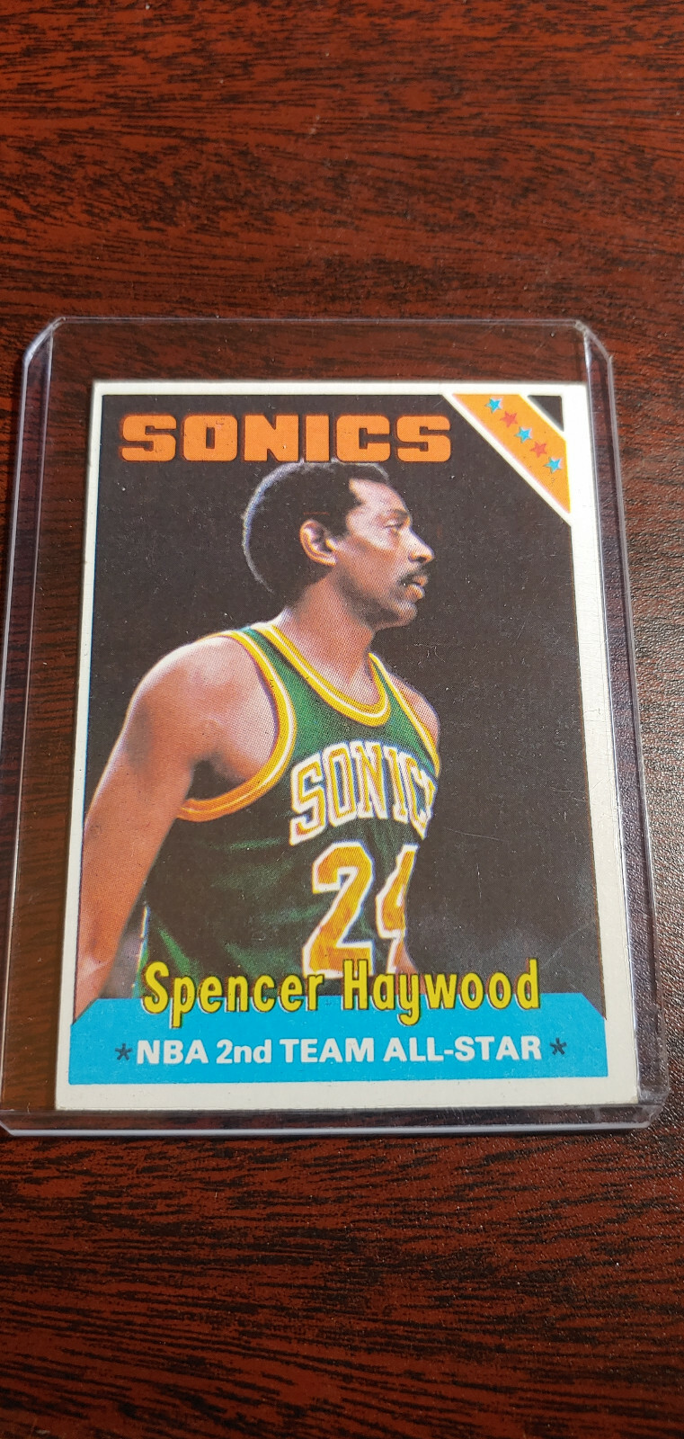 NBAカード 1975 スペンサーヘイウッド spencer haywood 1975 Topps Spencer Haywood All Star Basketball Card #200
