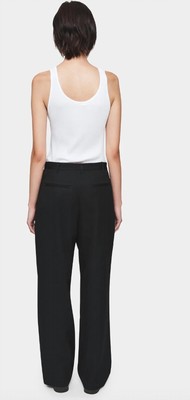 Pre-owned 6397 Slouchy Trouser In Black - Size 0