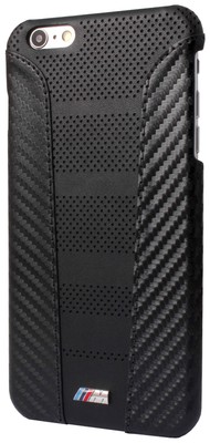 Official BMW iPhone 6/6s Plus 5.5'' Carbon Fiber( BMHCP6LMDSCA ) Hard Case -Black