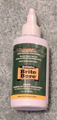 Remington Brite Bore - 2 oz Squeeze Bottle - Firearm Bore Cleaner
