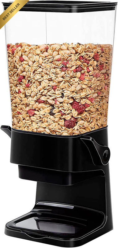 Cereal Dispenser Countertop Large Cereal Containers Storage Dispenser Rice Candy