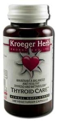 Kroeger Herbs Уход за щитовидной железой 100 капсул