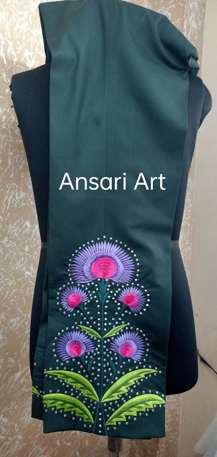 Pre-owned Art Men's Custom Made 2pc Blue Cotton Wedding Western Suit Premium Outfits In Green