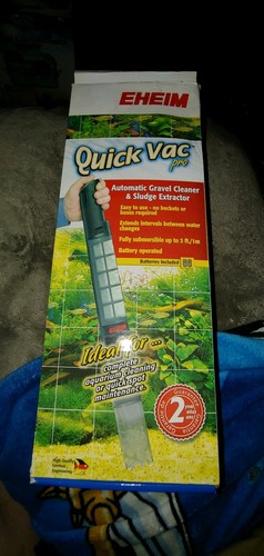 Eheim Quick Vac Pro  Batteries Included
