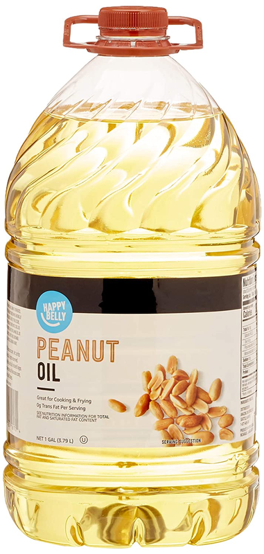 Amazon Brand - Happy Belly Canola Oil, 1 gallon (128 Fl Oz)