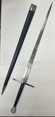CAS Hanwei Tinker Longsword Fixed 35'' Spring Steel Blade Leather Wrapped Handle