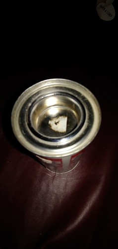 Vintage Budweiser Metal Steel Beer Can Lighter Holder