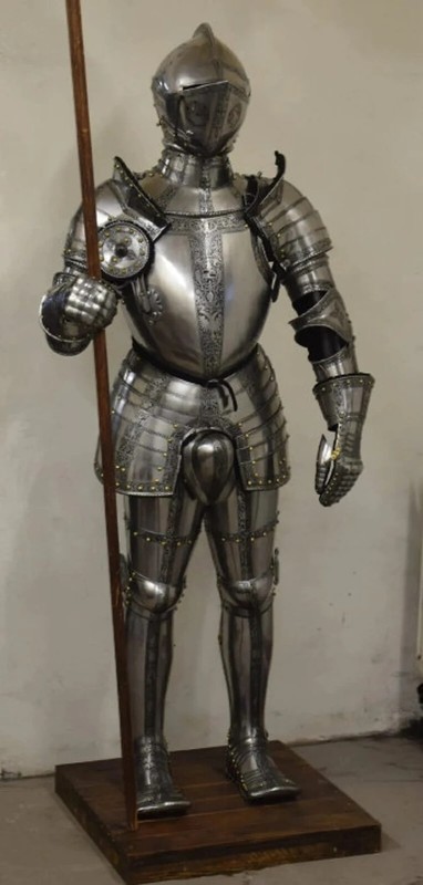 Medieval European Style Full Battle Armor Suit 15th Century Medieval