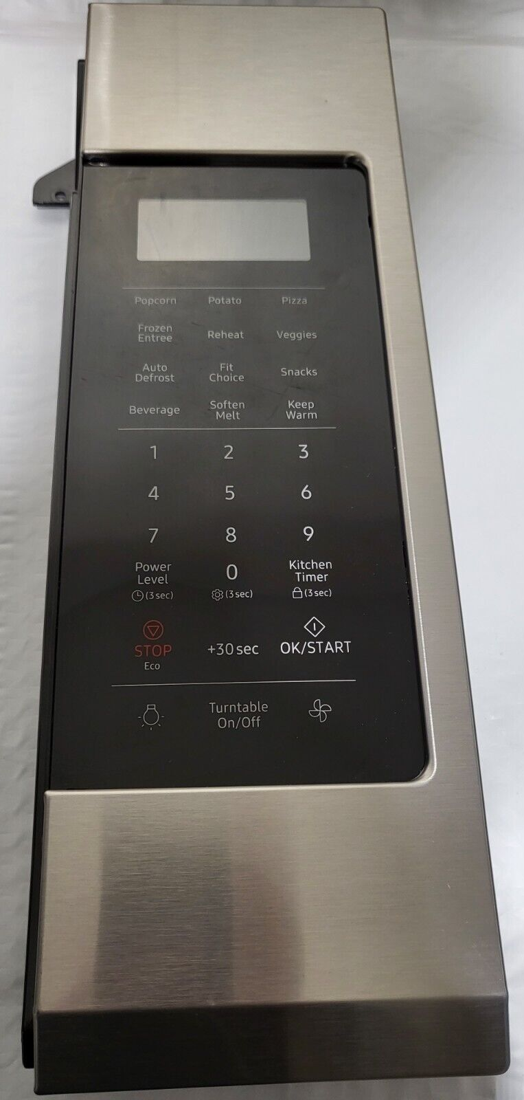 Samsung Microwave Control Panel