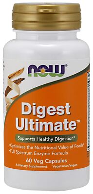 Now Foods Digest Ultimate 60 растительных капсул