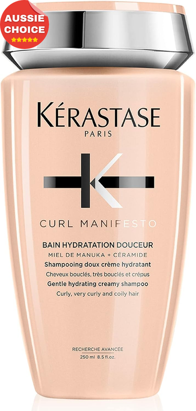 Kerastase Curl Manifesto Hydrating Shampoo 250ml Gentle Cleanse Curls Honey