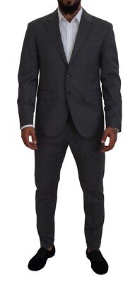 DSQUARED2 Suit 2 Piece CIPRO Gray Wool Single Breasted IT48/ US38 /M RRP 1750usd