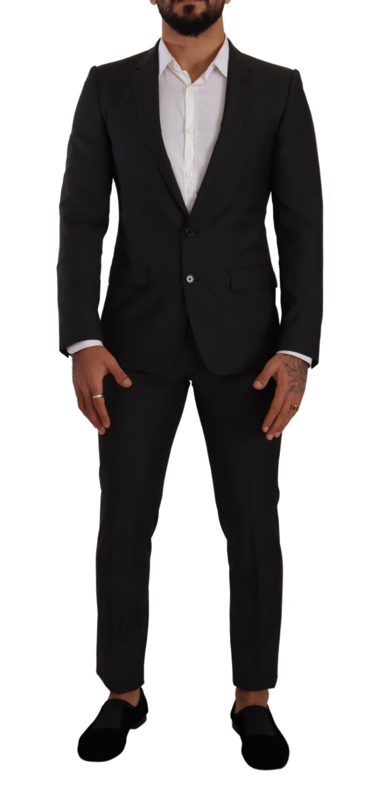 

Костюм DOLCE - GABBANA, черный однобортный костюм MARTINI из 2 предметов EU56/US46/XXL $2400