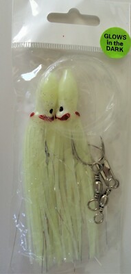 2 to 50 Packs 4.75'' Rigged Hoochies Squid Skirts Octopus Trolling Fishing Lures