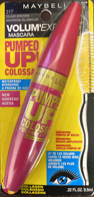 Maybelline New York Volum' Express Pumped Up Colossal Waterproof Mascara 217