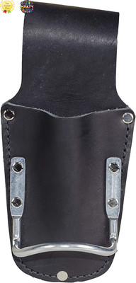 Bon Tool Hammer Holder & Sheath Black Heavy-Duty leather