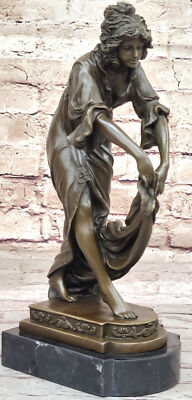 C J R Colinet Signed Bronze: `Shawl Dancer` Art Deco Collectible Figure Deal NR