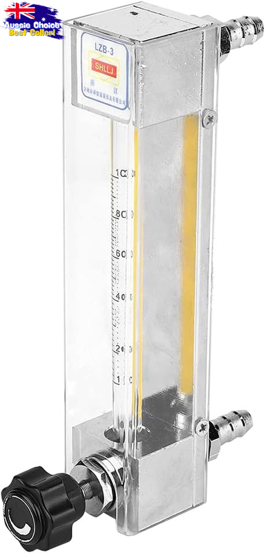 Lzb-3 Glass Tube Flow Meter 4-100Ml/Min for Water Liquid, Acid & Alkaline