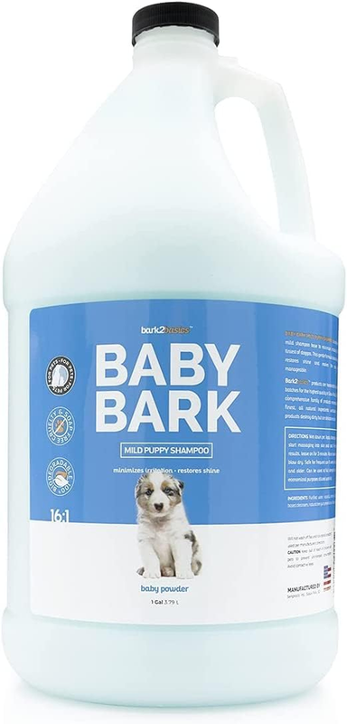 Baby Bark Puppy Shampoo for Dogs, Gallon - Naturally Derived Ingred