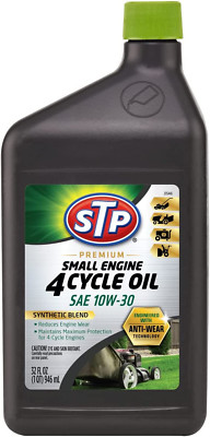 STP Premium Small Engine 4 Cycle Oil Formula, SAE10W-30 Small Engine Oil Engine 