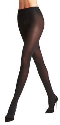 Falke Womens Pure Matt 50 Deiner Tights - Black