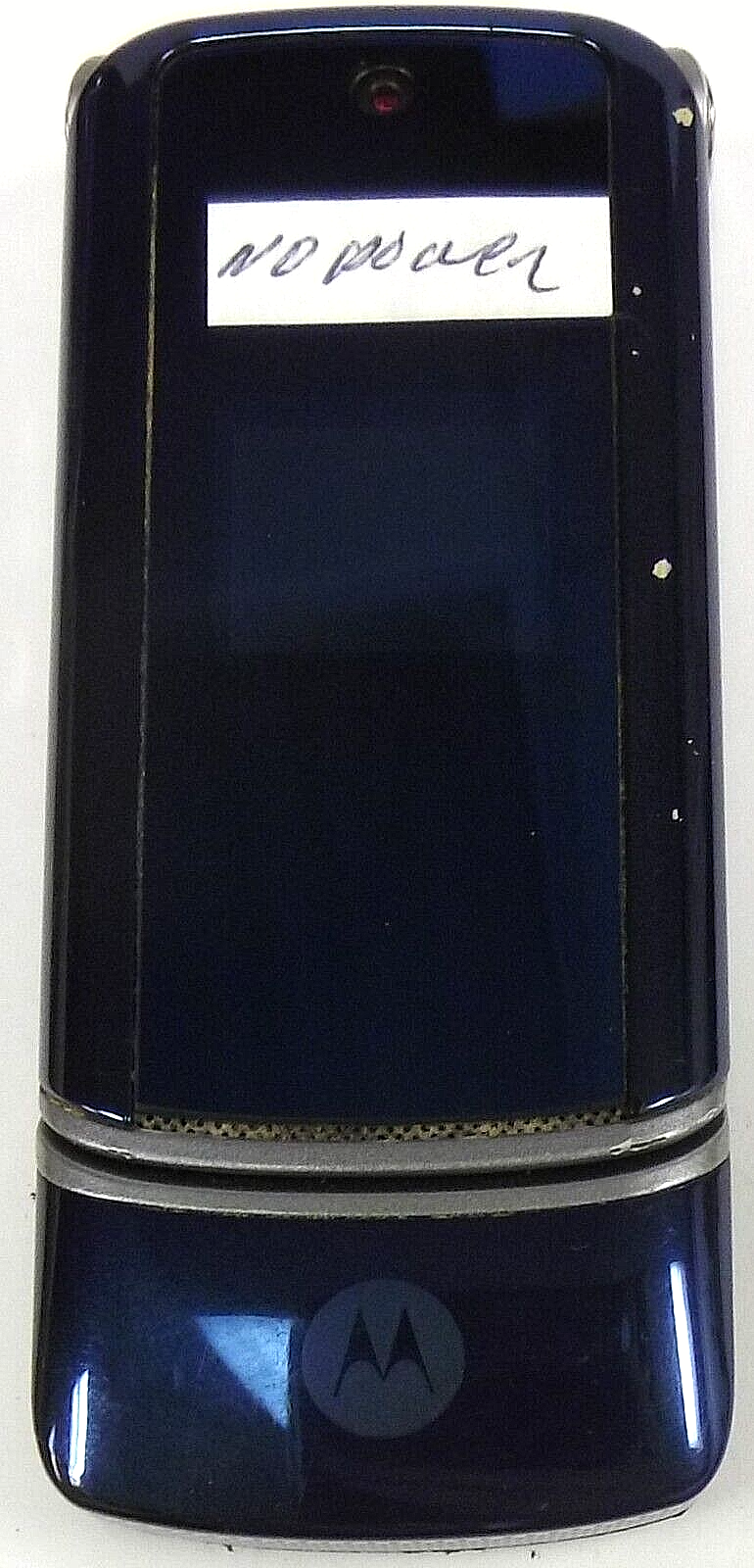 Motorola KRZR K1 - Cosmic Blue and Silver ( GSM ) Cellular
