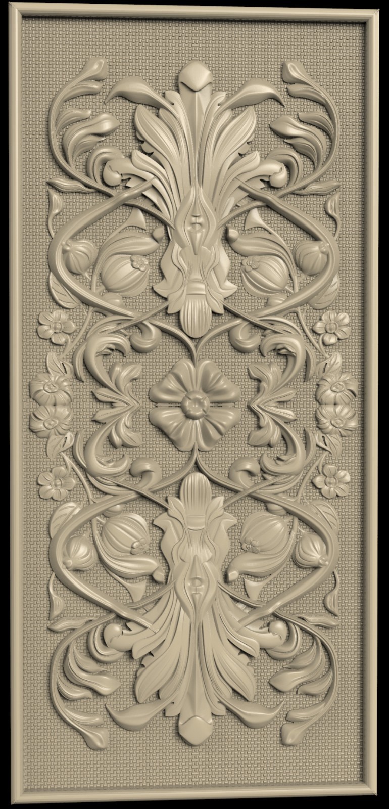 15 PCS 3D STL Model DOORS & CABINETS 2 for CNC Router Aspire Engraver Cut 3D 