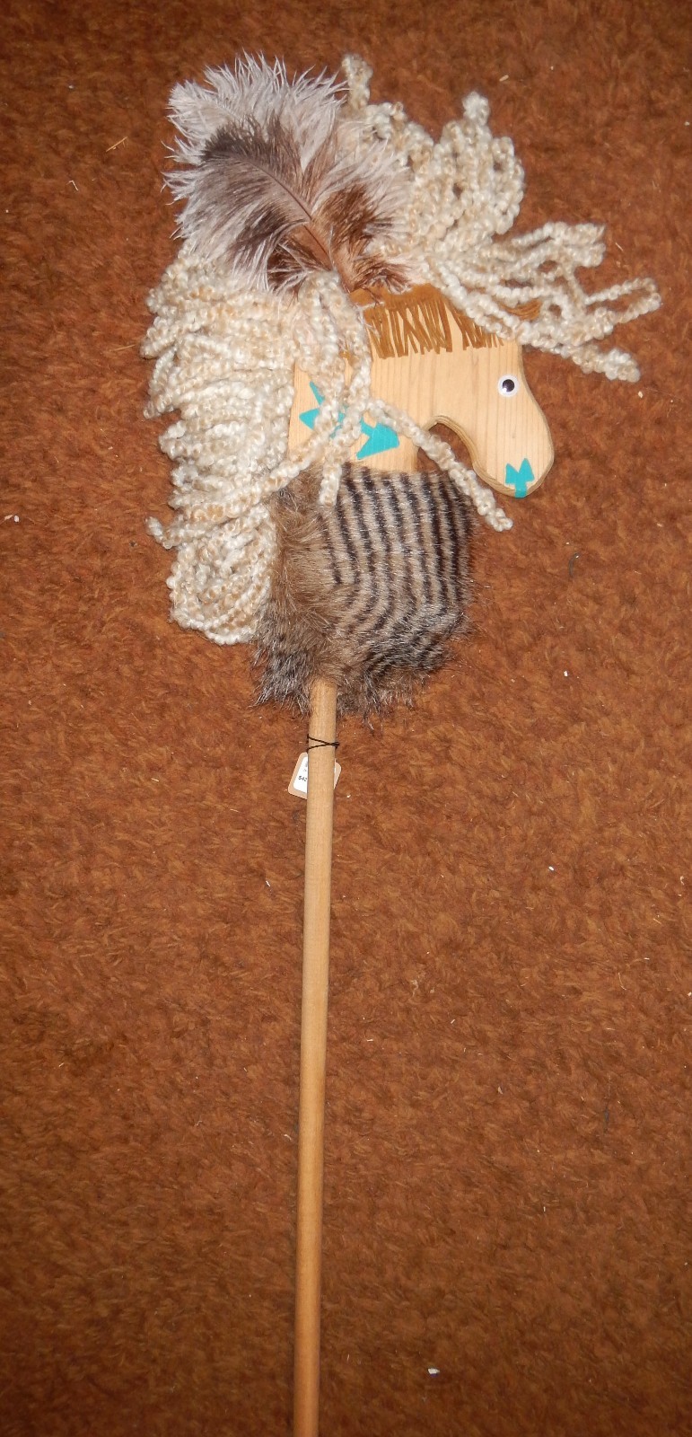 Horse of a Different Color Hobby Horse (Handmade and designed) - ~39