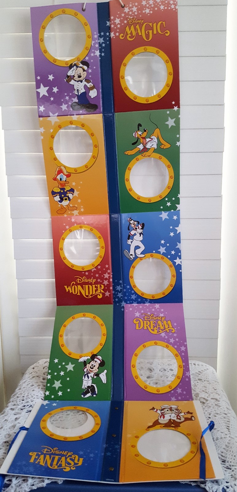 Disney Cruise Line My Memory Book Foldable Hanging Photo Album Never Used