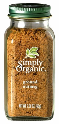 Simply Organic Nutmeg Ground CERTIFIED ORGANIC 2.3oz. bottle