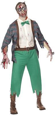 High School Horror: Zombie Geek Adult Costume Large Chest 42-44
