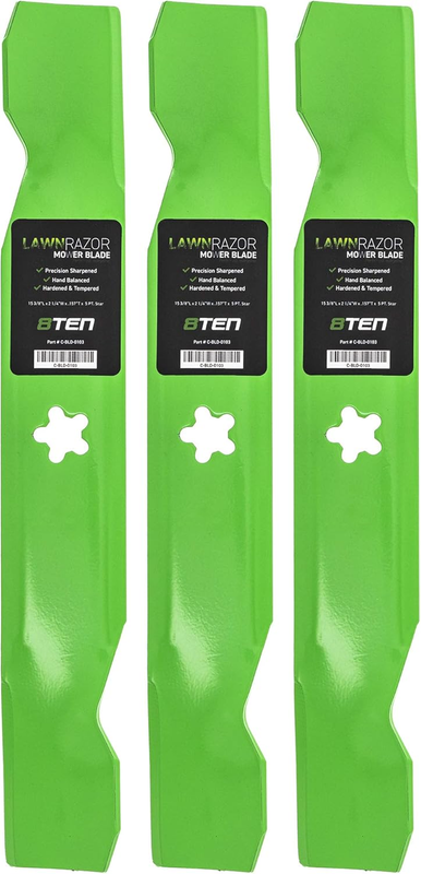 44 Inch Lawnrazor Blade Set for Husqvarna GT4418 CT1844 T1444E 130652 532130652
