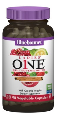 Bluebonnet Ladies One Многоцелевая пищевая капсула, 90 растительных капсул