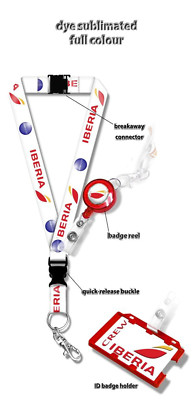 Iberia Logo Lanyard