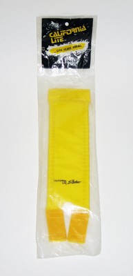NOS OLD SCHOOL BMX JOHAR CALIFORNIA LITE YELLOW V-BAR PAD