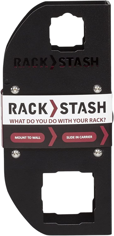 1UP USA  Hitch Mounted Bike Rack Storage &ndash; Wall Mounted Hitch Storage Rack - Ski