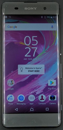Sony Xperia Xa F3113 At&T T-Mobile Unlocked Android Smart Cellphone Black Great*