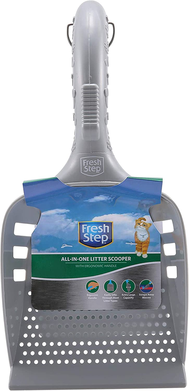Fresh Step All in One Litter Scoop - Fast and Easy to Use Ca