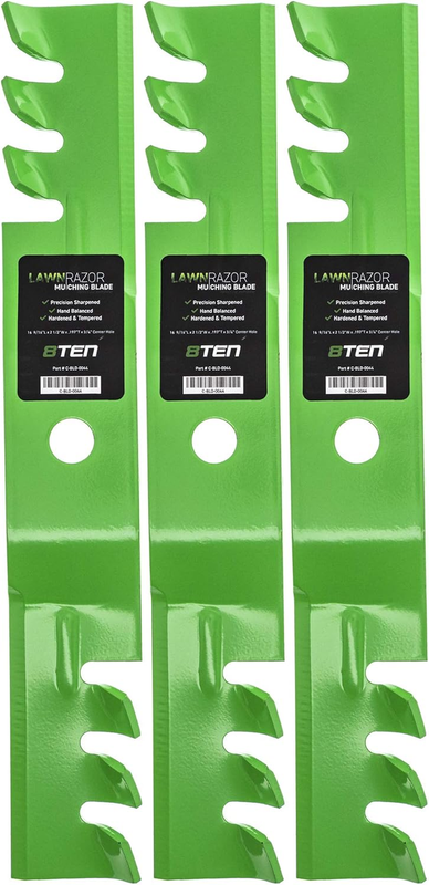 Lawnrazor Mower Blade Set 48 Inch for John Deere Scotts 325 F510 GT242 GX345