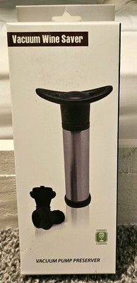 Vacuum Wine Saver-Keep Your Wine Fresh! 