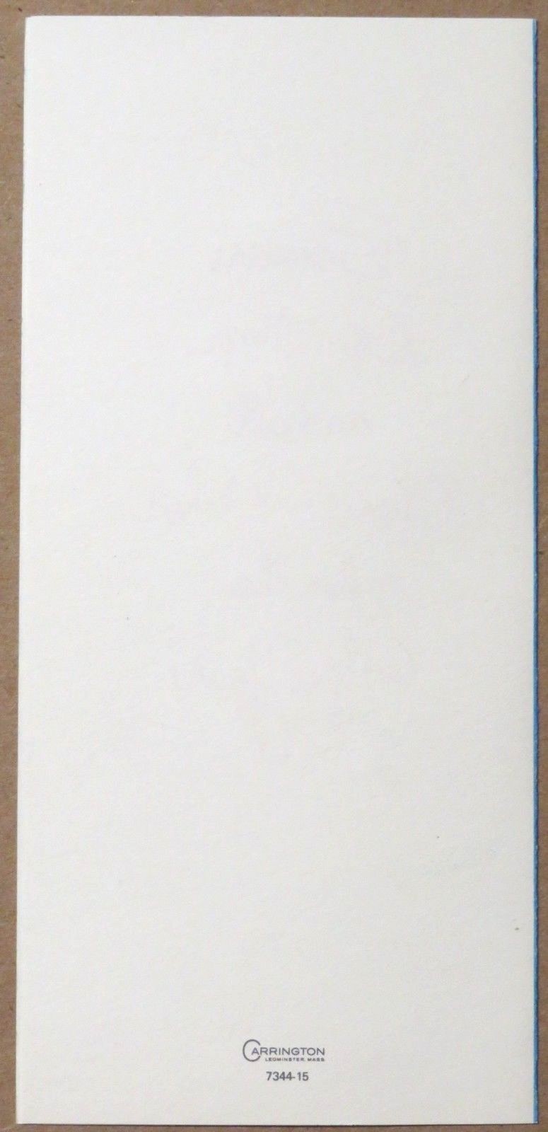 Vintage Christmas Card UNUSED MCM Beautiful PINK Burning Candle Starburst