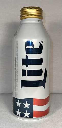 Miller Lite 16 oz. Screw Top Can. Merica, 4th of July. | eBay