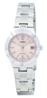 Casio Enticer Quartz Stainless Steel Date LTP1241D4A3 Water-Resist Ladies Watch