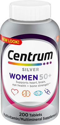 Centrum Silver Women'S Multivitamin for Women 50 Plus, Multivitamin/Multimineral