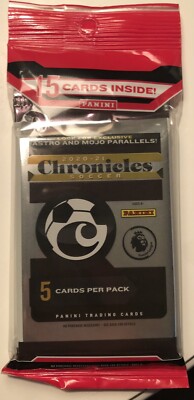 2020-21 Panini Chronicles Soccer Cello Pack 15 Cards Brand New Factory Sealed