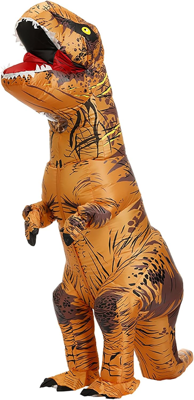 Inflatable Dinosaur Costume for Kids and Adult, Blow up Party Suit