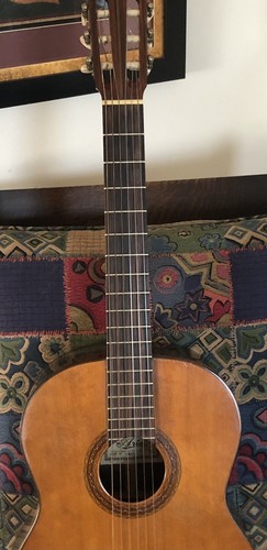Vintage Aria Model A554 Classical Guitar With Case - Made In