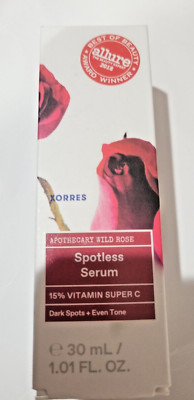 KORRES Wild Rose 15% Vitamin Super C Spotless Serum, 1 Fl oz. NIB