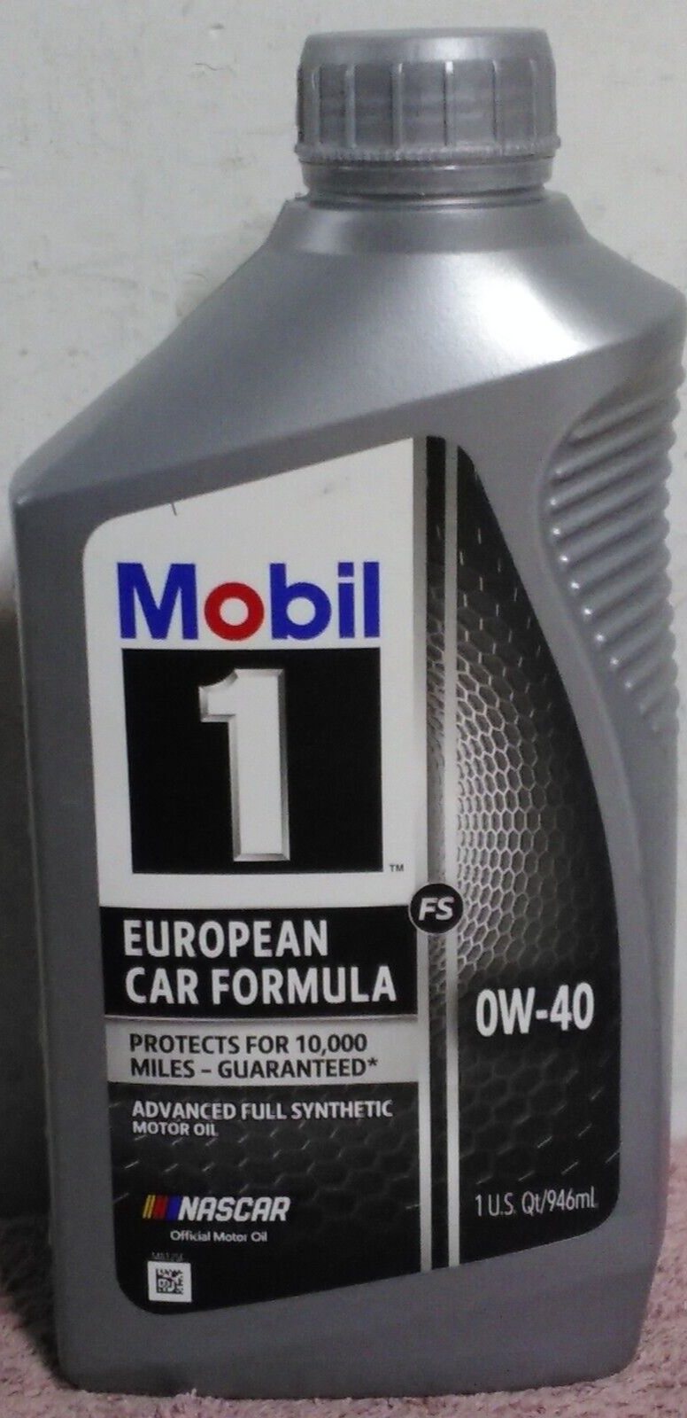 Mobil 1 European Car Formula 0W-40　6本 Mobil 1 Supercar Advanced Full Synthetic Motor Oil 0W-40, 6-pack