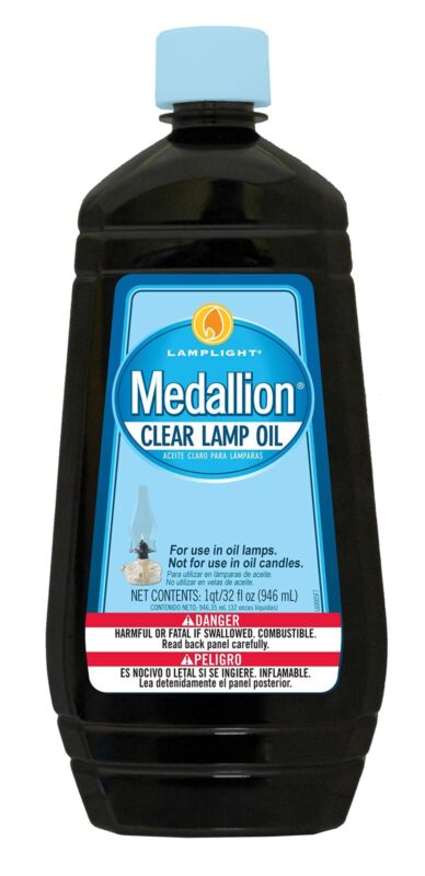 Lamplight Medallion Oil 64 Ounce Easy Pour Quality Fuel for